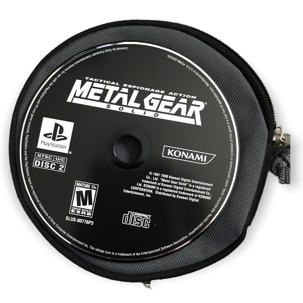 PlayStation Konami metal gear solid disc 2
